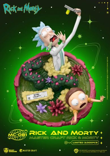 Rick and Morty Master Craft Socha Rick a Morty 42 cm - Kliknutím na obrázek zavřete