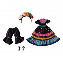 Harmonia Bloom Seasonal Doll Figures Outfit Set: Gabriela (Black