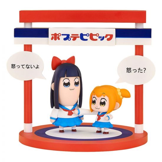 Pop Team Epic Chibi Figure Set Popuko & Pipimi 7 - 12 cm - Kliknutím na obrázek zavřete