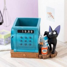 Kiki's Delivery Service Diorama / Storage Box Jiji and blue cash