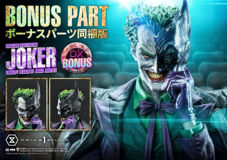 DC Comics Socha 1/3 The Joker Deluxe Bonus Version Concept Desi - Kliknutím na obrázek zavřete