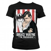 Dámské tričko Batman Bruce Wayne For President