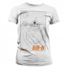 Star Wars Episode VII ladies t-shirt BB-8 Blueprint XL