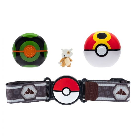 Pokémon Clip'n'Go Poké Ball Belt Set Repeat Ball, Dusk Ball & Cu - Kliknutím na obrázek zavřete