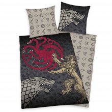 Game Of Thrones povlečení Logos 135 x 200 cm / 80 x 80 cm