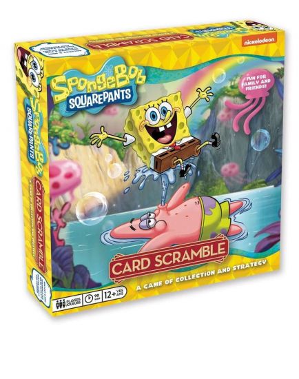 SpongeBob desková hra Card Scramble *English Version* - Kliknutím na obrázek zavřete
