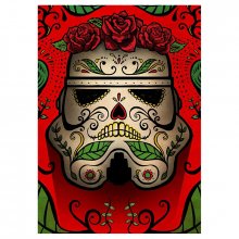 Star Wars kovový plakát Masked Troopers Muerte 32 x 45 cm