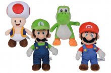 Super Mario Plush Figures All Stars 20 cm prodej v sadě (12)