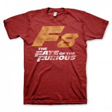 Tričko Rychle a zběsile 8 F8 Distressed Logo