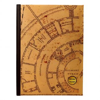 Harry Potter poznámkový blok with Light Marauder's Map