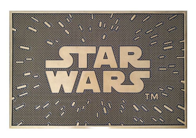 Star Wars rohožka Logo 40 x 60 cm - Kliknutím na obrázek zavřete