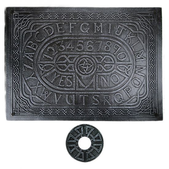 Deska na vyvolání duchů, Ouija spiritistická tabulka - Kliknutím na obrázek zavřete