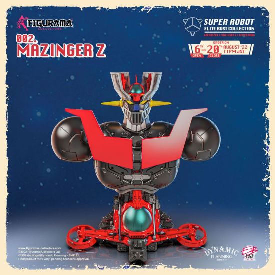 Mazinger Z Super Robot Elite Bust 1/3 Mazinger Z 26 cm - Kliknutím na obrázek zavřete