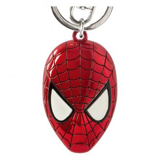 Marvel kovový přívěšek na klíče Spider-Man Head