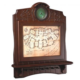 The Hobbit Bag End Map Plaque Key Holder