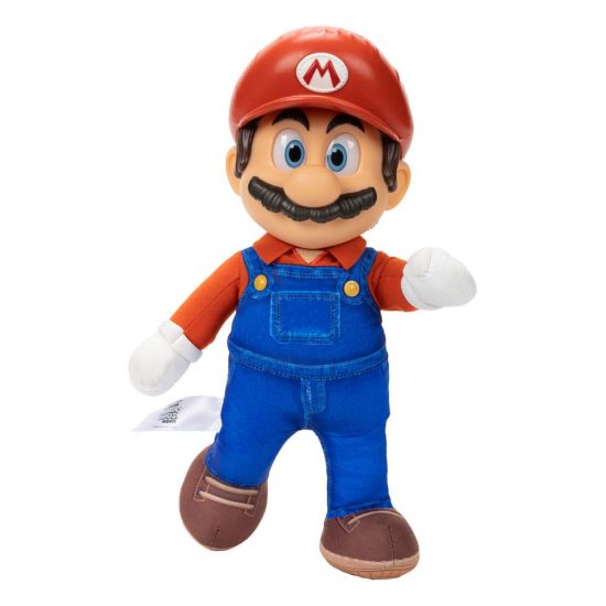 The Super Mario Bros. Movie Plyšák Mario 30 cm - Kliknutím na obrázek zavřete