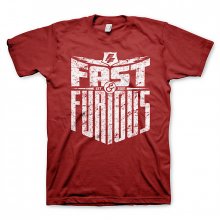 Fast & Furious tmavě červé tričko Est. 2007