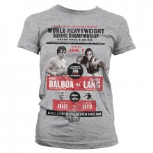 Dámské tričko World Heavyweight Poster Rocky III velikost S
