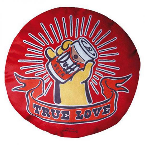 Simpsonovi Duff Beer polštář True Love - Kliknutím na obrázek zavřete