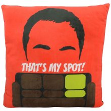 The Big Bang Theory Plush Cushion That´s My Spot 40 x 40 cm