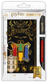 Harry Potter poznámkový blok Gift Set Colourful Crest Case (6)