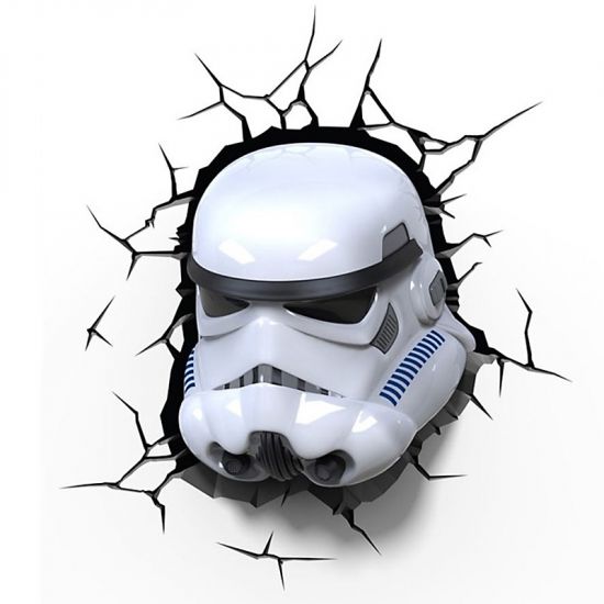 Star Wars 3D LED Světlo Stormtrooper - Kliknutím na obrázek zavřete
