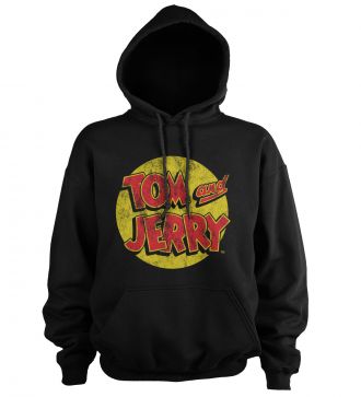 Tom and Jerry Hoodie Washed Logo