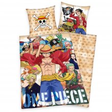 One Piece povlečení Crew 135 x 200 cm / 80 x 80 cm