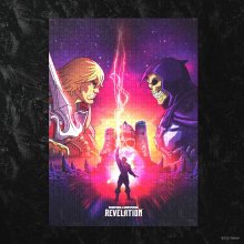 Masters of the Universe: Revelation skládací puzzle He-Man and