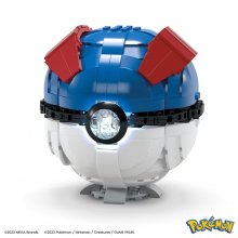 Pokémon Mega Construx Stavebnice Jumbo Great Ball 13 cm