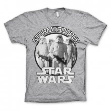 Star Wars šedé pánské tričko Stormtrooper