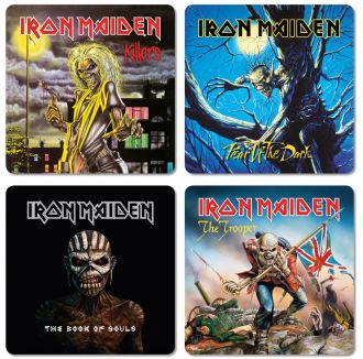 Iron Maiden podtácky Pack (4)