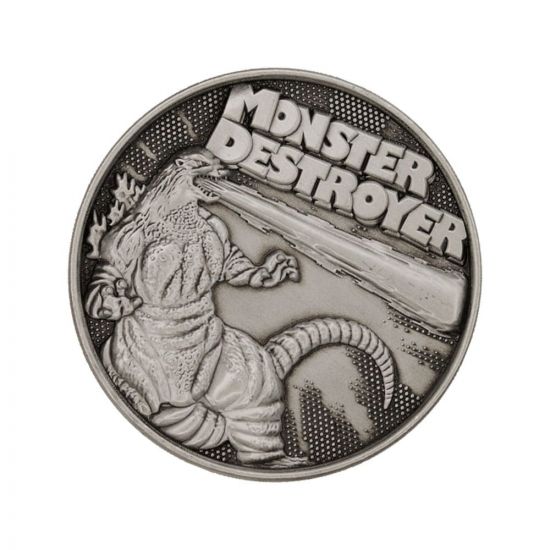 Godzilla sběratelská mince 70th Anniversary Limited Edition - Kliknutím na obrázek zavřete