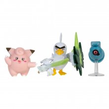 Pokémon Battle Figure Set 3-Pack Clefairy, Beldum, Sirfetch'd 5
