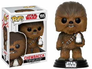 Star Wars Episode VIII POP! Vinyl Bobble-Head Chewbacca & Porg 9