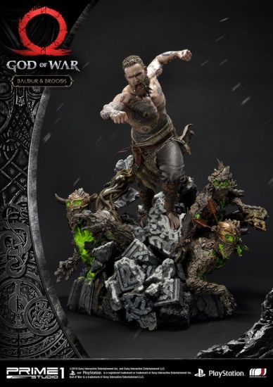 God of War (2018) Socha Baldur & Broods 62 cm - Kliknutím na obrázek zavřete