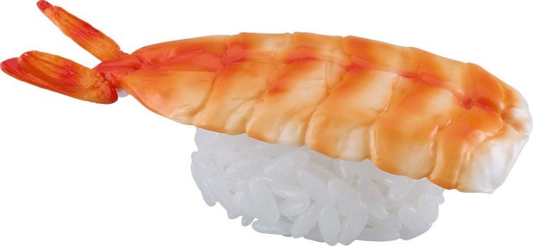 Sushi plastový model kit 1/1 Shrimp 3 cm - Kliknutím na obrázek zavřete