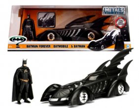 DC Comics kovový model 1/24 Batman 1995 Batmobile