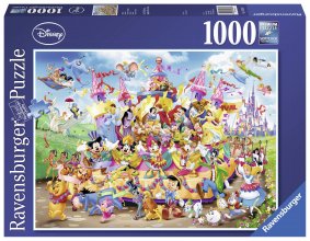 Disney skládací puzzle Disney Carnival (1000 pieces) - Severely