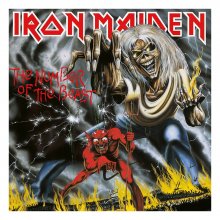 Iron Maiden Rock Saws skládací puzzle The Number Of The Beast (1