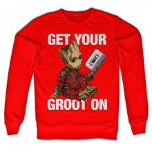 Guardians Of The Galaxy mikina Get Your Groot On červená
