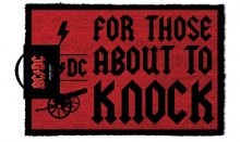 AC/DC rohožka For Those About To Knock 40 x 57 cm