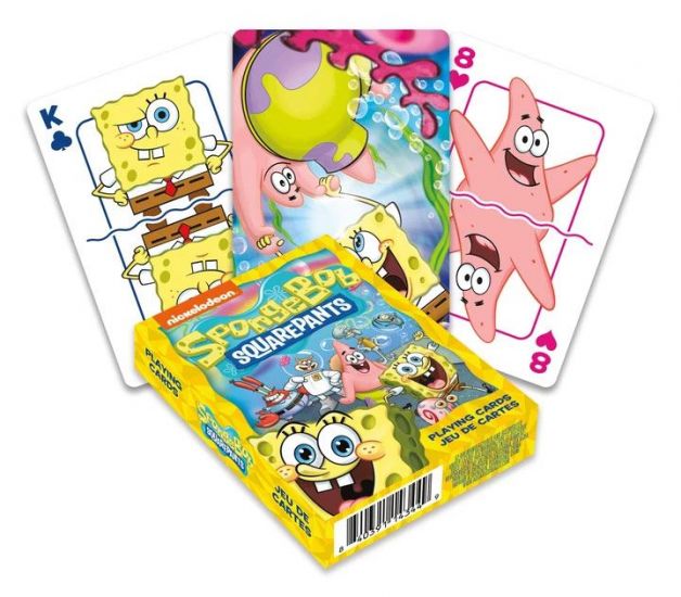 SpongeBob herní karty Cast - Kliknutím na obrázek zavřete