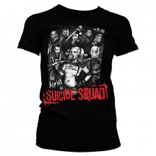 Dámské triko Suicide Squad Group Sebevražedný oddíl XL