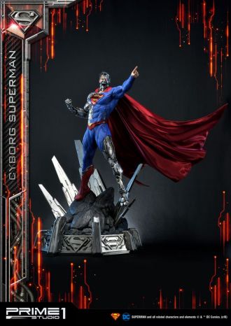 DC Comics Socha 1/3 Cyborg Superman 93 cm