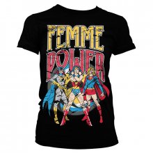 DC Comics ladies t-shirt Femme Power Black