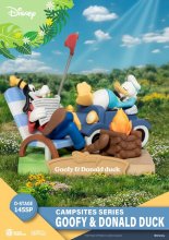 Disney D-Stage Campsite Series PVC Diorama Goofy & Donald Duck S