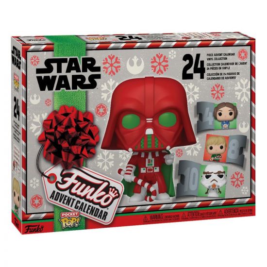Star Wars Pocket POP! adventní kalendář Star Wars Holiday - Kliknutím na obrázek zavřete