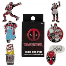 Marvel Loungefly Enamel Pins Blind Box prodej v sadě Deadpool (1