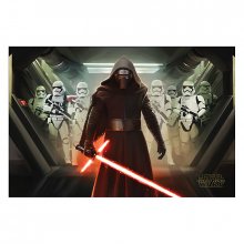 Plakát Star Wars Episode VII Kylo Ren & Stormtroopers 61 x 91 cm